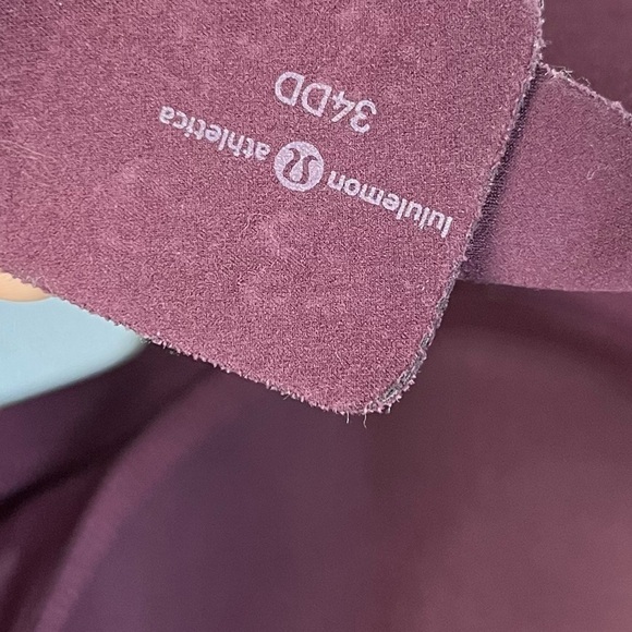 Lululemon Enlite Dark Adobe Cross Back High Support Sports Bra 34DD - Picture 7 of 7